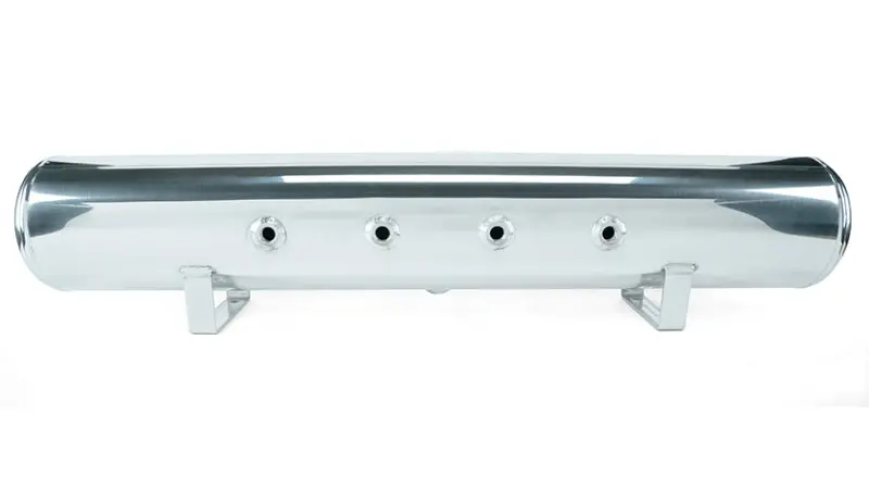 Air Lift Performance 5 Gal Polished Tank & Viair 444C Comp For Air Management Systems 2
