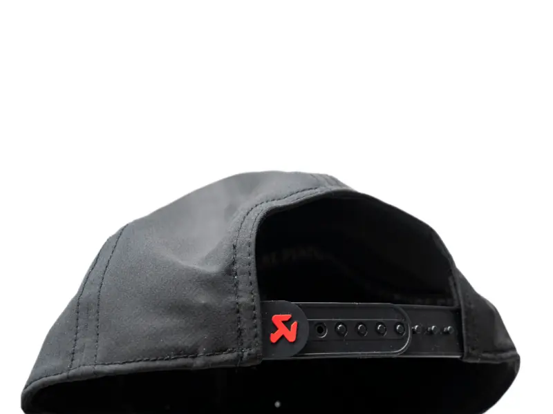 Akrapovic Baseball Cap Logo Black Logo Black Cap Logo 1