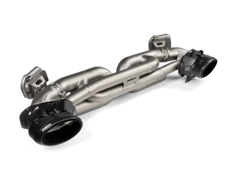 Akrapovic Slip-On Race Line Titanium Exhaust 20-21 Porsche 911 Turbo/Turbo S (992) 1