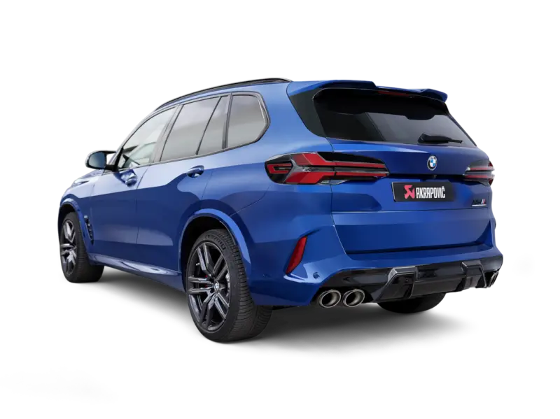 Akrapovic Slip On Titanium Carbon Tips 2024+ Bmw X5m X6m 1