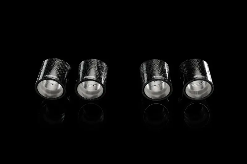 Akrapovic Tail Pipe Set Carbon For 11-12 Bmw 1 Series M Coupe (E82) 2