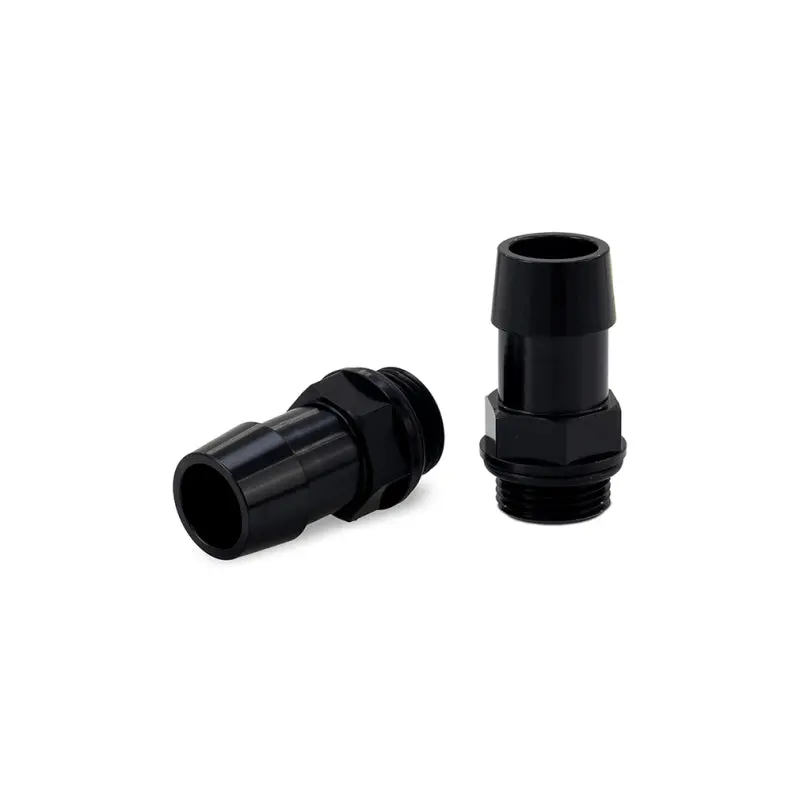 Aluminum Catch Can Fitting M20x1.5 To 3/4In Black Pair 1