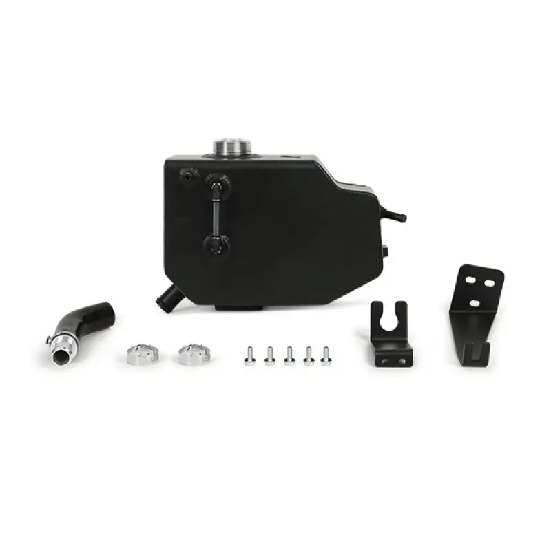 Aluminum Expansion Tank Micro Wrinkle Black 11-14 Ford F150 1