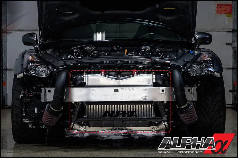 Ams Alpha Race Front Mount Intercooler Kit For Nissan R35 Gtr 2009+ 1