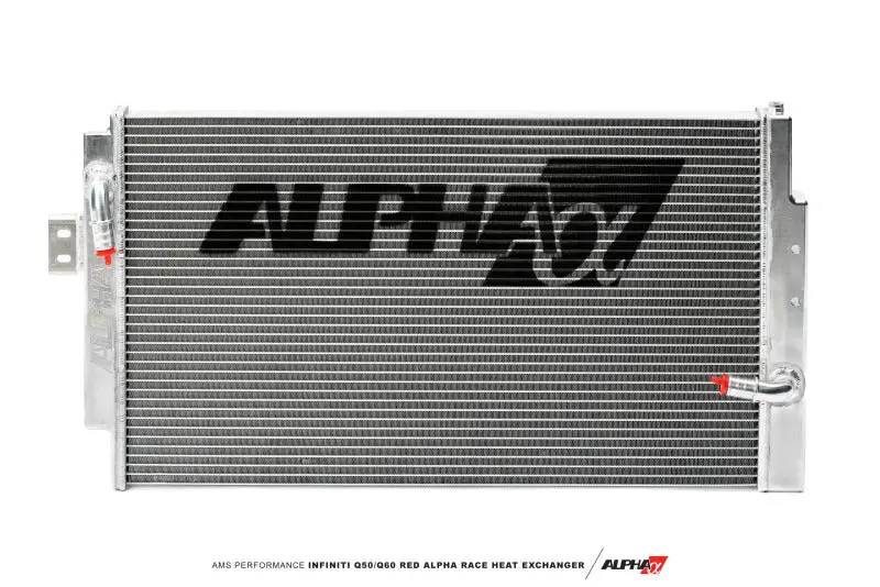 Ams Performance Heat Exchanger Alpha Race For Infiniti 17 Plus Q60 And 16 Plus Q50 3.0Tt Vr30 2