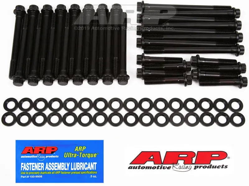 Arp Bb Chevy Head Bolt Kit With Iron And Aluminum Dart Heads 12Pt Hbk 1