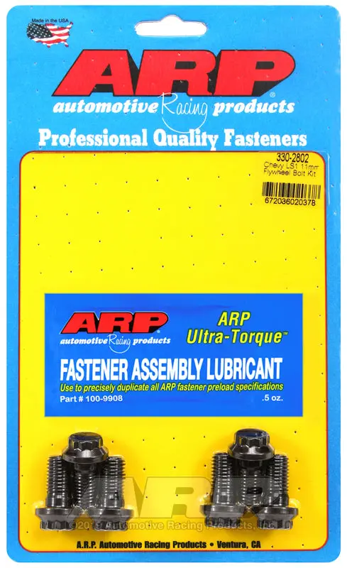 Arp Chevrolet Ls Gen Iii/Iv Flexplate Bolt Kit For Ls Gen Iii/Iv – 0.880In Uhl With 1/2 12Pt Socket Size 1