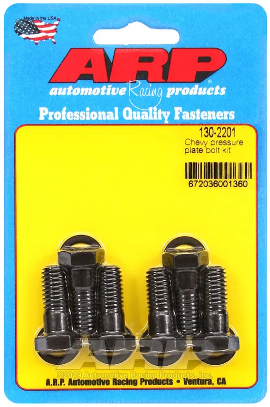Arp Chevy Sb/Bb Pressure Plate (Clutch Cover) Bolt Kit (265-502) 1