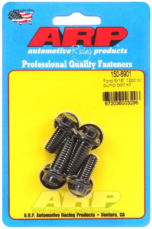Arp Ford 5/16 In. 12Pt Oil Pump Bolt Kit 1