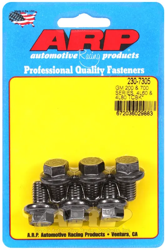 Arp Gm 200/700 Torque Converter Bolt Kit For 4L60 And 4L80 – 6 Piece 1