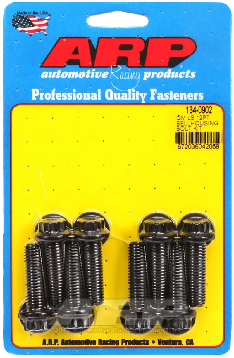 Arp Gm Ls 12Pt Bellhousing Bolt Kit For Superior Strength 1