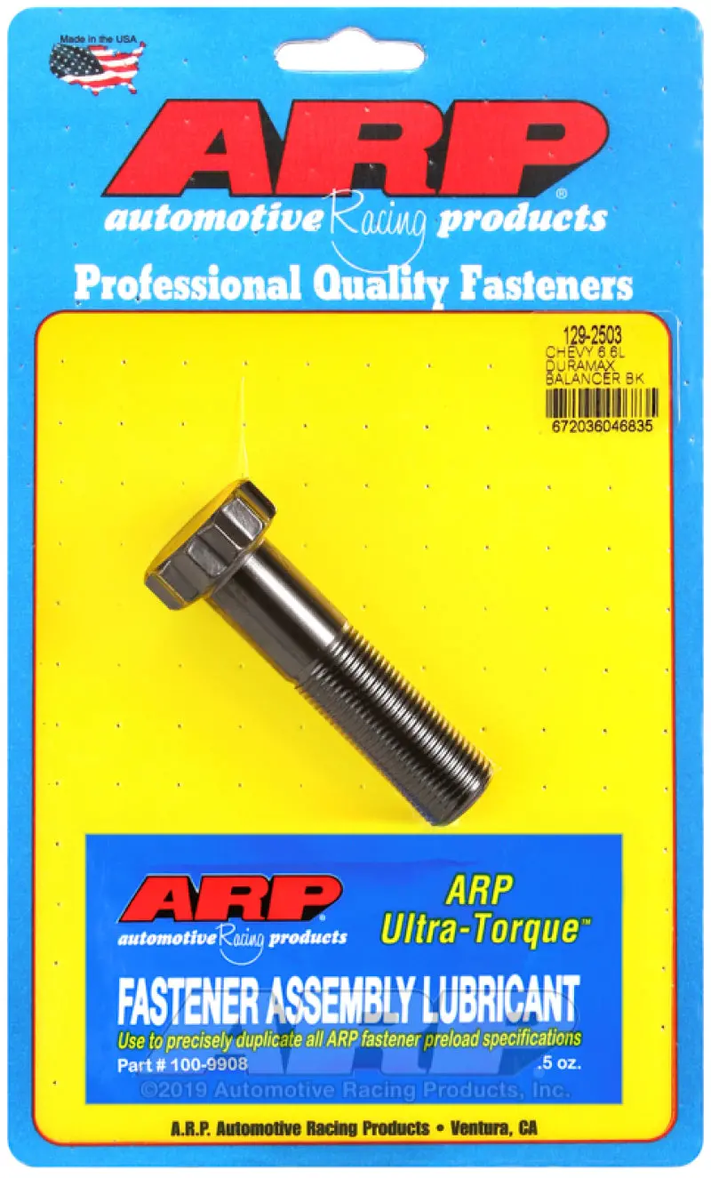 Arp Harmonic Balancer Bolt Kit Gm Duramax 66L 1