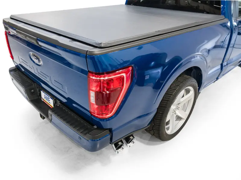 Awe Cat-Back Exhaust - 4.5In Dual Side Exit Chrome Tips For 21-25 Ford F150 (14Th Gen Reg Cab) 2