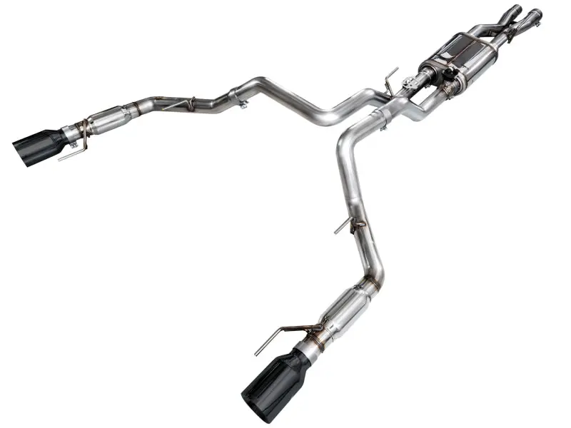 Awe Gen 3 Ford Raptor Switchpath Exhaust With Diamond Black Tips - Fits 2021-2024 Ford F-150 Raptor 1