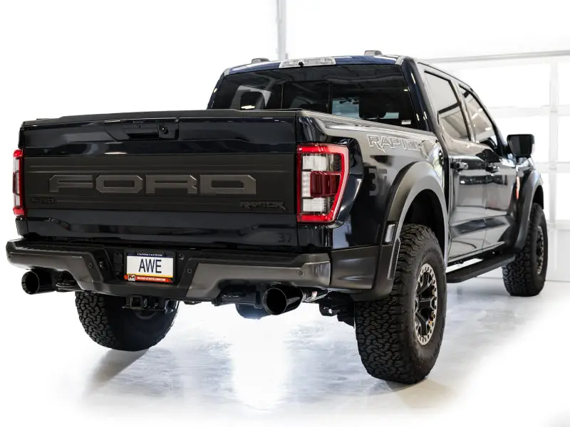 Awe Gen 3 Ford Raptor Switchpath Exhaust With Diamond Black Tips - Fits 2021-2024 Ford F-150 Raptor 2