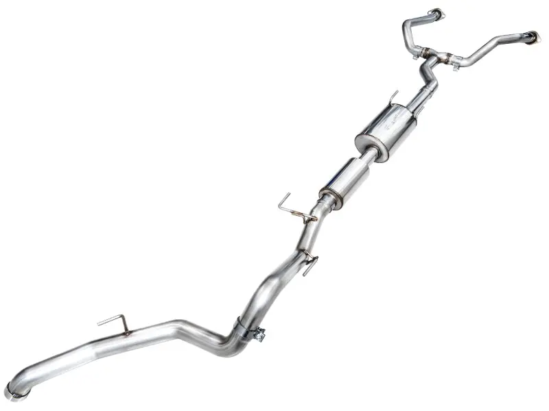 Awe Tuning 0Fg Exhaust With Bashguard For Toyota Tundra 3Rd Gen 1
