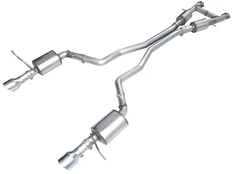Awe Tuning 5.7L Touring Edition Exhaust For 2011–2024 Dodge Durango With Chrome Silver Tips 1