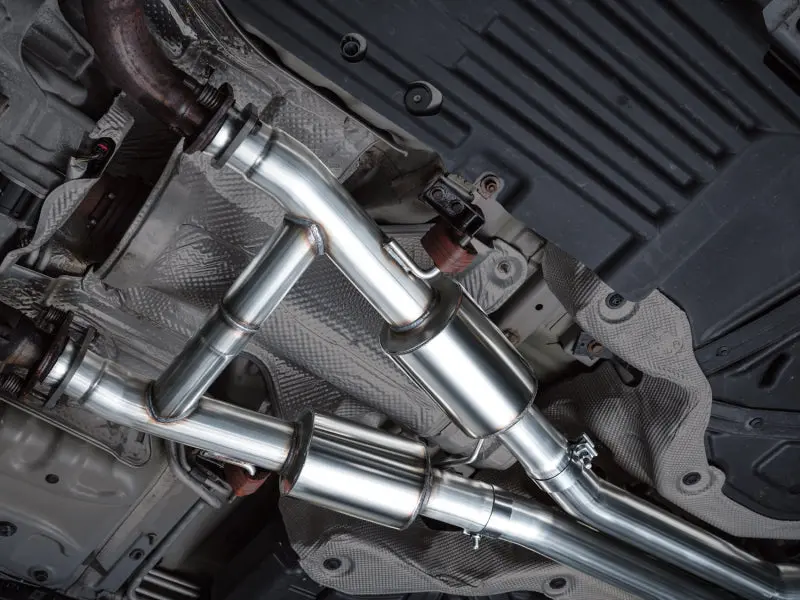 Awe Tuning 5.7L Touring Edition Exhaust For 2011–2024 Dodge Durango With Chrome Silver Tips 2