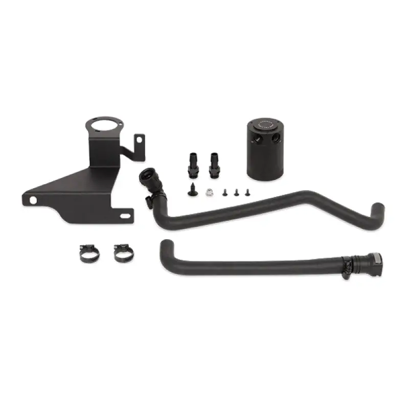 Baffled Oil Catch Can Black 2011-2014 Ford F150 V8 1