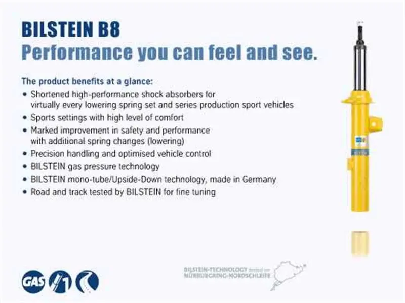 Bilstein 5100 Series Rear Shock Absorber For 2018 Jeep Wrangler Jl (2-3In Lift) 1