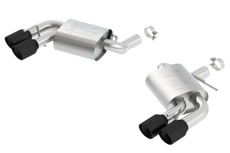 Borla 16-18 Chevy Camaro V8 Ss Atak Rear Exhaust Ceramic Black 2