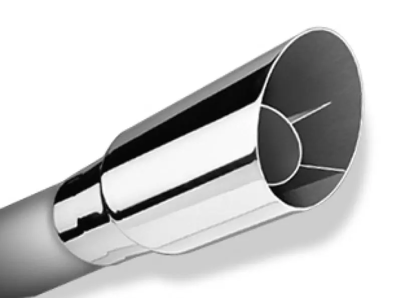 Borla 1981–1986 Cat-Back Exhaust For Jeep Cj-7 4.2L At/Mt 4Wd – 2In Single Round Angle Cut Intrcld Rr 2.5In Rndx6.5In 2