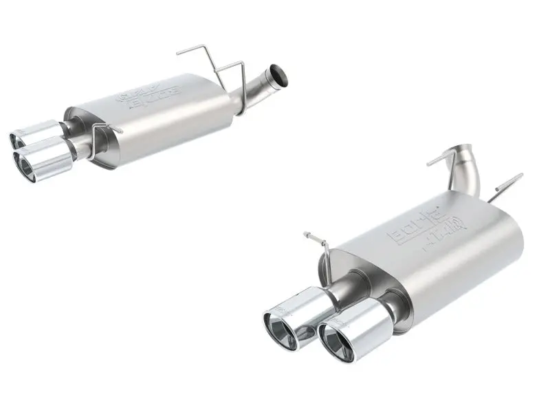 Borla 2013–2014 Mustang Shelby Gt500 Gt 5.8L V8 Rwd Dual Split Rear Exit Atak Exhaust Rear Section Only 2