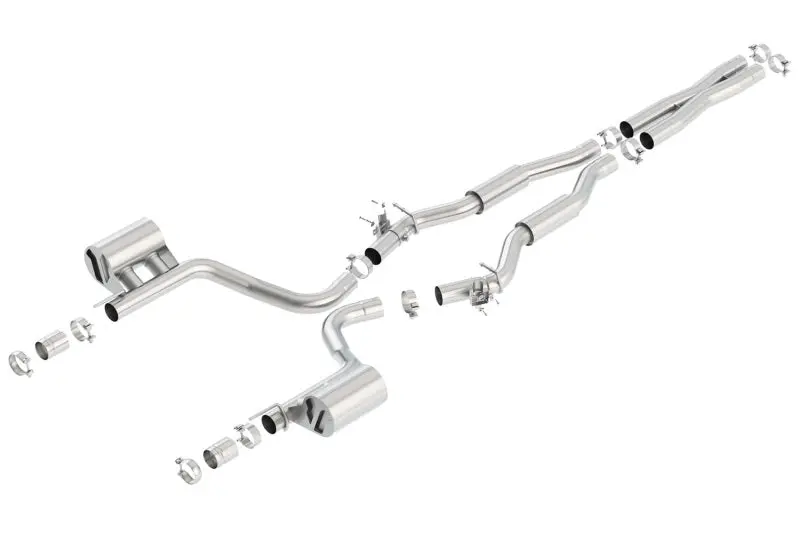 Borla 2015 Dodge Challenger Hellcat 6.2L V8 S-Type Catback Exhaust No Tips 2