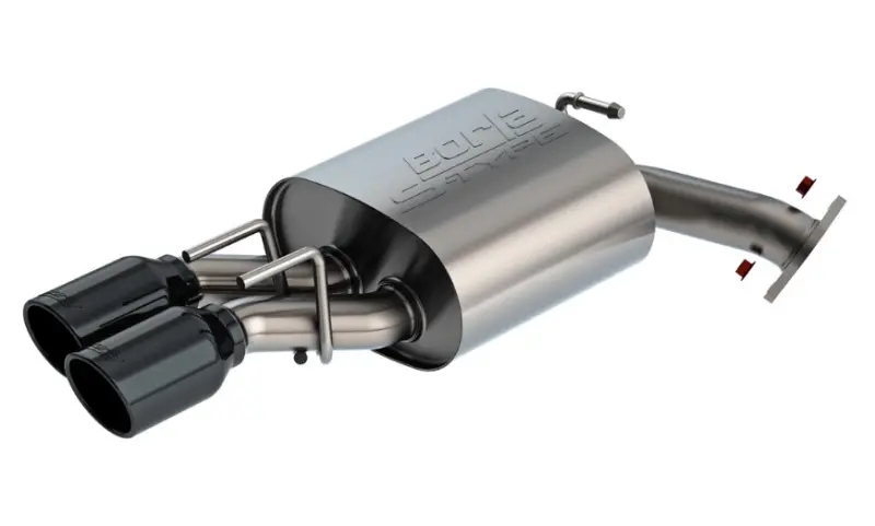 Borla 2025 Toyota Camry Se/Xse At S-Type Axle-Back Exhaust 3.5In Blackchrome Tips 1