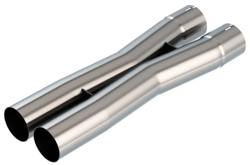 Borla 3.0In X-Pipe 4.43In Inlet Centerline 3.51In Outlet Centerline 21.06In Oal 2