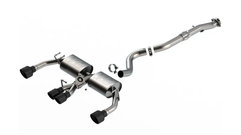Borla Atak Cat Back System With Black Tips For 23-24 Toyota Gr Corolla 1