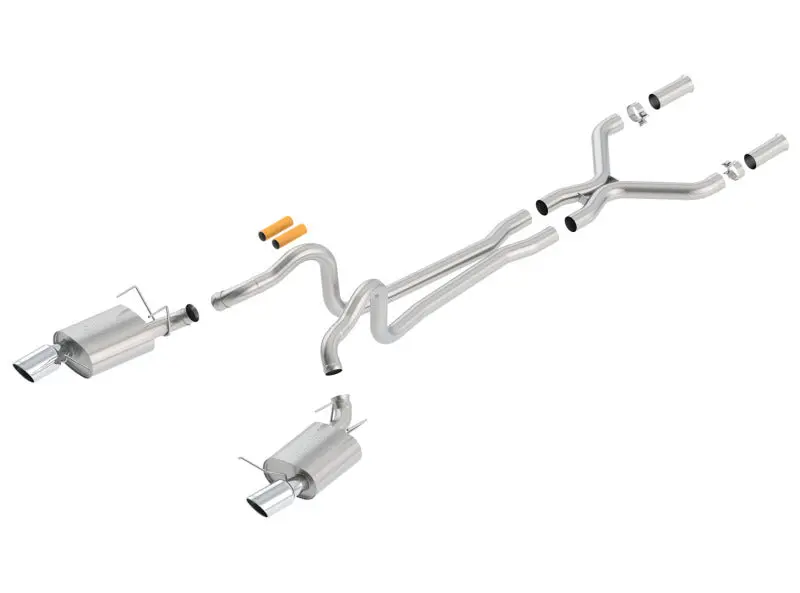 Borla Atak Catback Exhaust For 13-14 Ford Mustang Gt/Boss 302 5.0L V8 Rwd 1