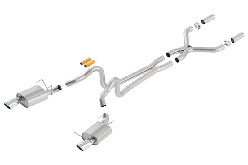 Borla Atak Catback Exhaust For 13-14 Ford Mustang Gt/Boss 302 5.0L V8 Rwd 2