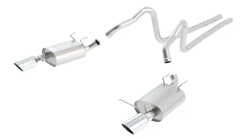 Borla Atak Ss Cat-Back Exhaust For 2011–2012 Ford Mustang 3.7L At/Mt Rwd 2Dr 2