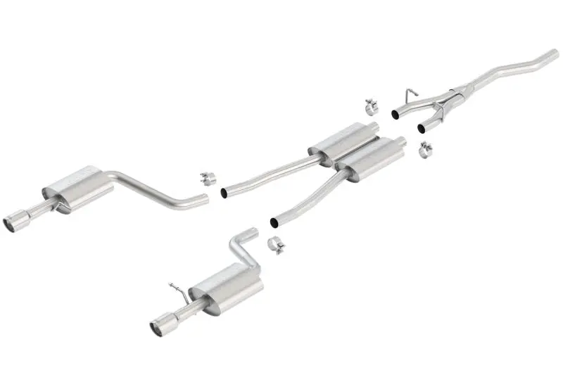 Borla Cat-Back Exhaust For 2002–2008 Audi A4 Quattro 2.0L 4Cyl 1