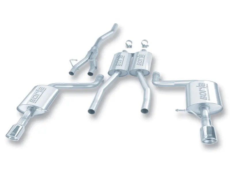 Borla Cat-Back Exhaust For 2002–2008 Audi A4 Quattro 2.0L 4Cyl 2