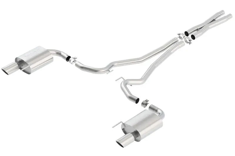 Borla Cat-Back Exhaust System With X-Pipe For Ford Mustang Gt 5.0L V8 - 15-17 1