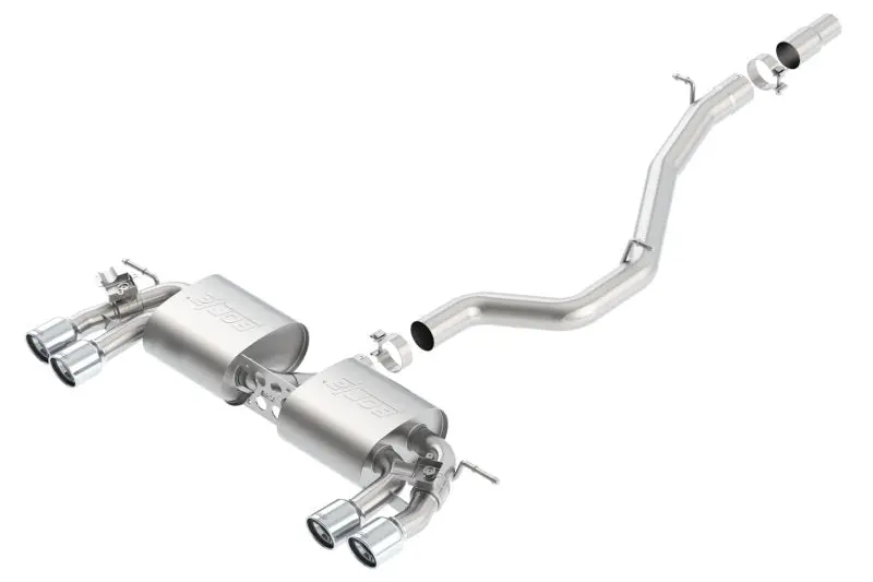Borla Cat Back S Type Exhaust 2015 Vw Golf R 2.0L Turbo 1