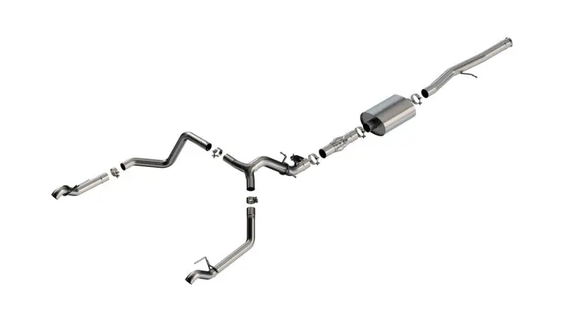 Borla Catback Exhaust System Atak 2024 Chevy Silverado 1500 6.2L V8 (Use Fact Fascia Tips) 1