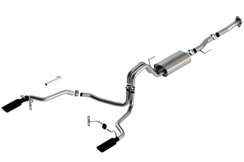Borla F-150 2021 5.0L Cat-Back For Rc Sb 2Dr Xl/Xlt S-Type Tips (122.8 Wb) 1