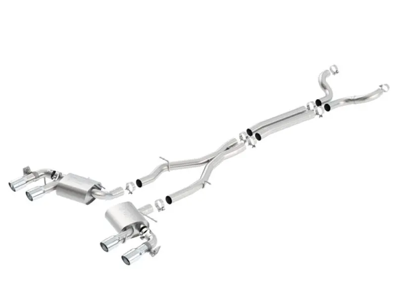 Borla S-Type Catback Exhaust For 2017+ Chevy Camaro Zl1 6.2L 1