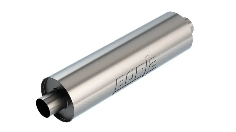 Borla Specialty Muffler 2.75In Center In/Out 6.75In Dia. Vehicle Compatibility: Not Provided. 1