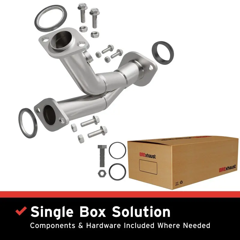 Bre Exhaust 04-09 Highlander Rx330 Rx350 2.4L 3.3L 3.5L Front Pipe Kit 1