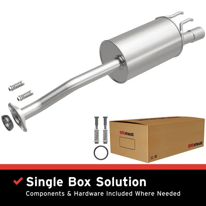 Bre Exhaust 06-11 Civic 1.8L Muffler Kit Bre Exhaust 1