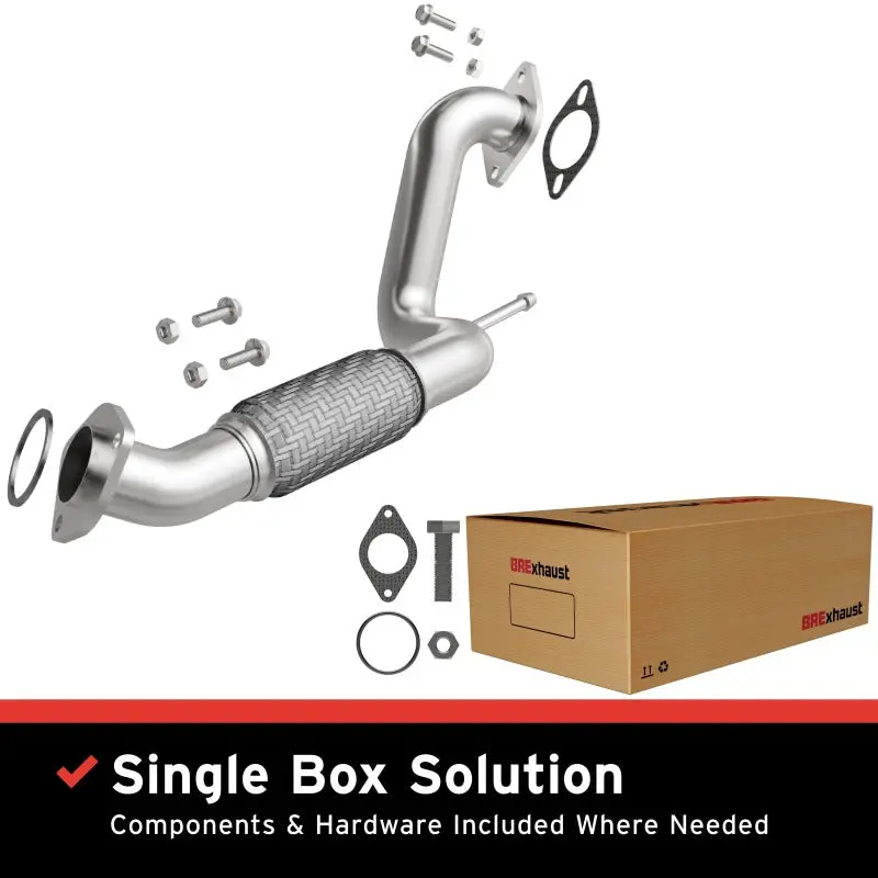 Bre Exhaust 14-17 Nissan Rogue 2.5L Front Pipe Kit 1