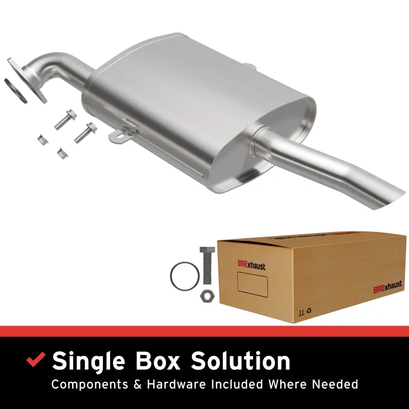 Bre Exhaust 1998–2002 Corolla Prizm 1.8L Muffler Kit 1