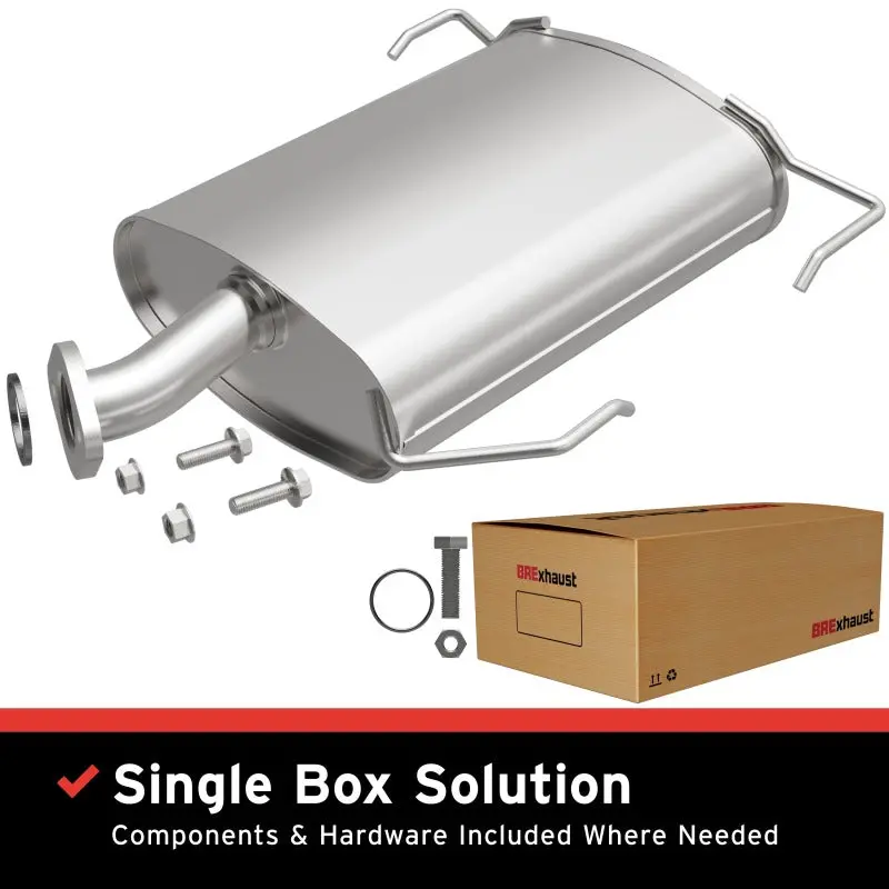 Bre Exhaust 2009-2014 Cube 1.8L Muffler Kit Assembly 1