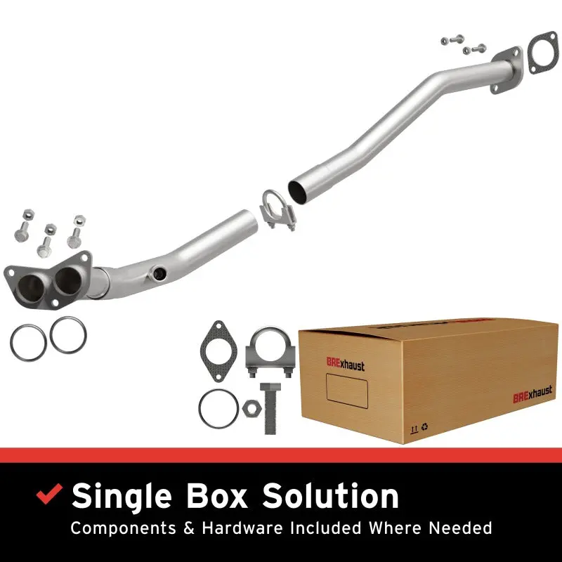 Bre Exhaust 90-96 D21 Pickup 2.4L Front Pipe Kit Bre 1