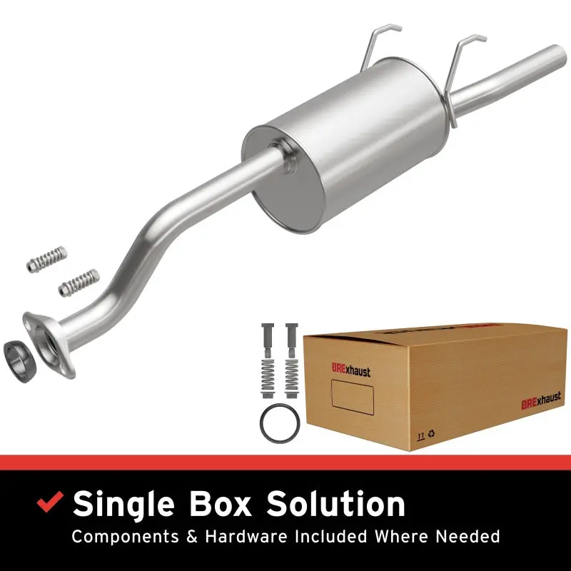 Bre Exhaust 96-00 Civic 1.6L Muffler Kit Bre Exhaust 96-00 Civic 1