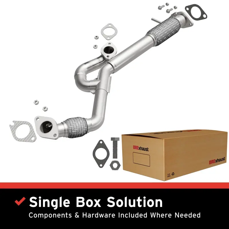 Bre Exhaust Front Pipe Kit For 2010–2015 Equinox Terrain 3.0L 3.6L 1